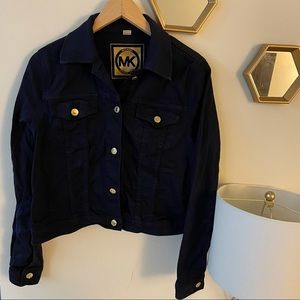 MICHAEL KORS woman’s true navy basic jacket